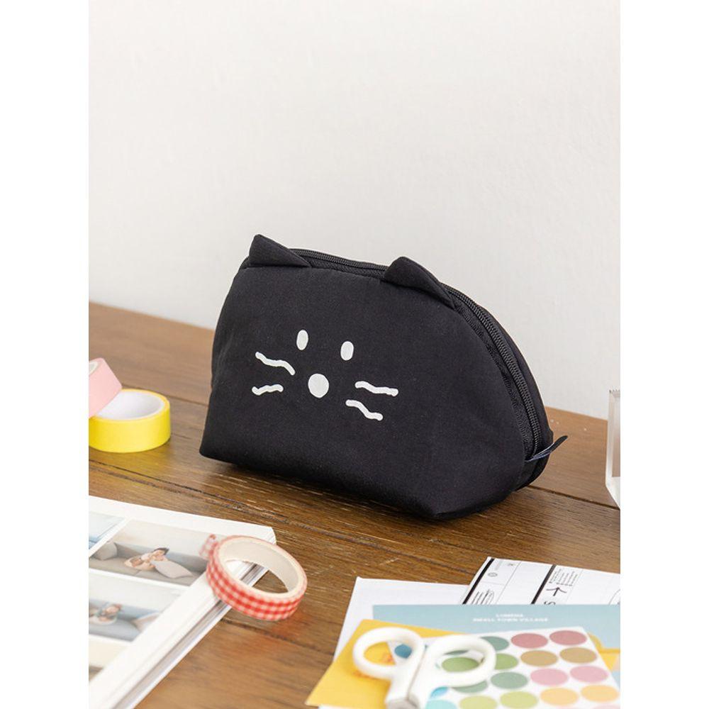 Romane Brunch Brother Kitty Soft Pouch Keyring