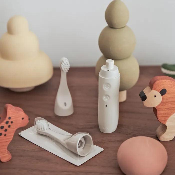 

Сменная головка для зубной щетки Песочно-серая (2p) [2 размера] L size