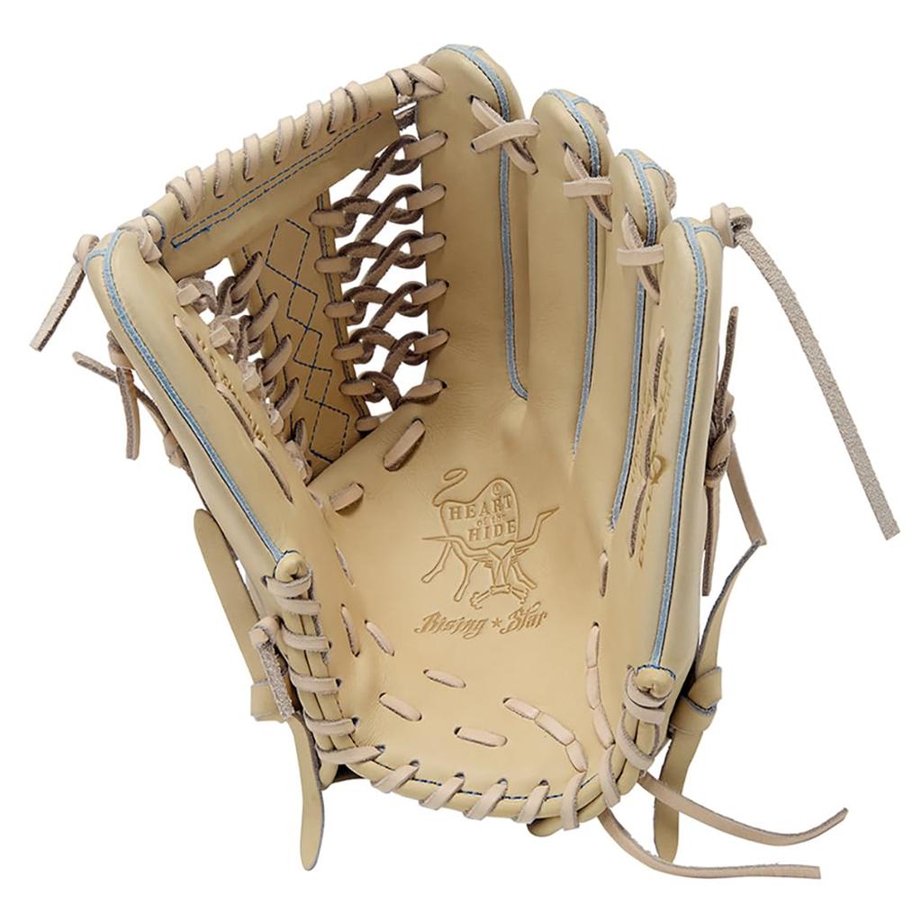 Rawlings baseball adult genuine HOH RISING STAR COMB camel size professional specifications baseball thrower on the right glove, hardball, size,