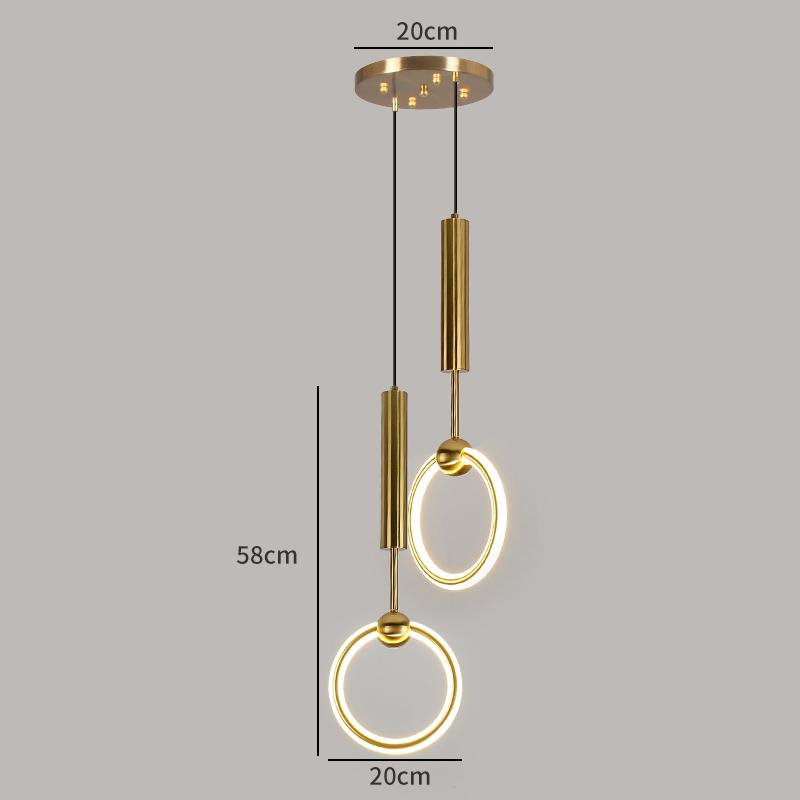 Nordic LED Pendant Lights Hanging Lamp Indoor Lighting Room Decor Home Dining Tables Living Room Bedroom Decoration Bedside Lamp