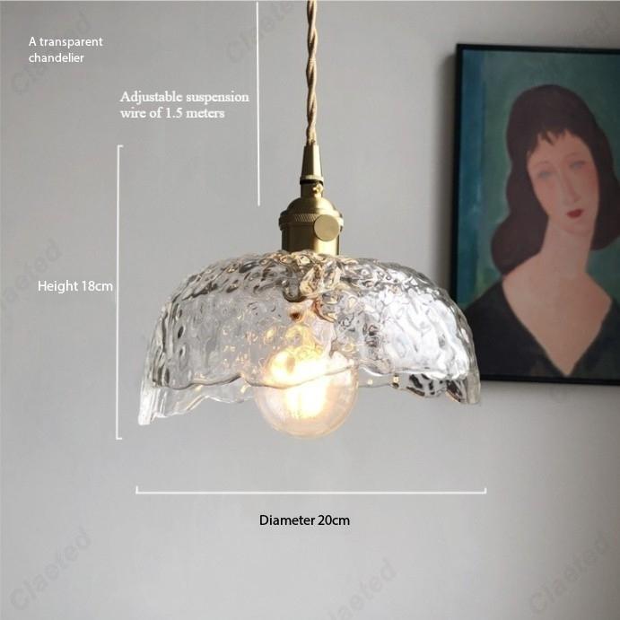 

Creative Simple LED European Glass Chandelier Living Room Dining Room Porch Balcony Decorative Lighting No light source прозрачный