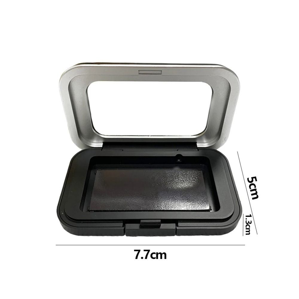 Magnetischer Nähnadelhalter, schwarzer, rechteckiger Aufbewahrungskoffer für Nähnadeln, Knöpfe, Stecknadeln, Aufbewahrungsbox für Nähwerkzeugzubehör