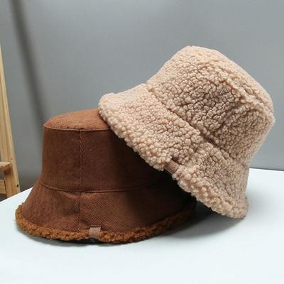 Women's Fashion Daily Trend Double-Sided Buckle Bucket Hat