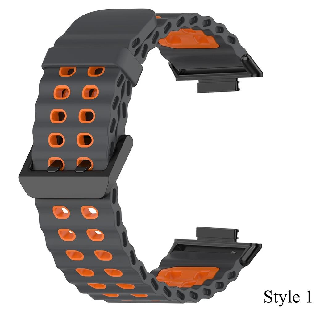 Voor Redmi Watch 6 Siliconen Polsband Voor Redmi Watch 5/4 Horlogebandje Voor Xiaomi Mi Band 8/9Pro Ademend Bandje Sportarmband