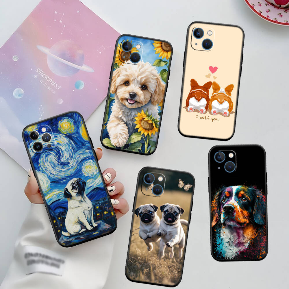 Pet Dog Pug New Phone Case for Samsung S20 S21 S22 S23 S24 FE Ultra Plus Lite S21S A07 A17 A36 A37 A55 A57 F06 F16 M06 M16 M56