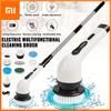 9-in-1 Wireless Rotating Electric Cleaning Brush - Household Multi-scene Scrubber for Bathroom, Kitchen & Toilet Deep Cleaning