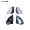 For Lexus ES 250 350 300h      2024 Carbon Fiber Ide Door Handle Bowl Cover Trim Interior Car Accessories