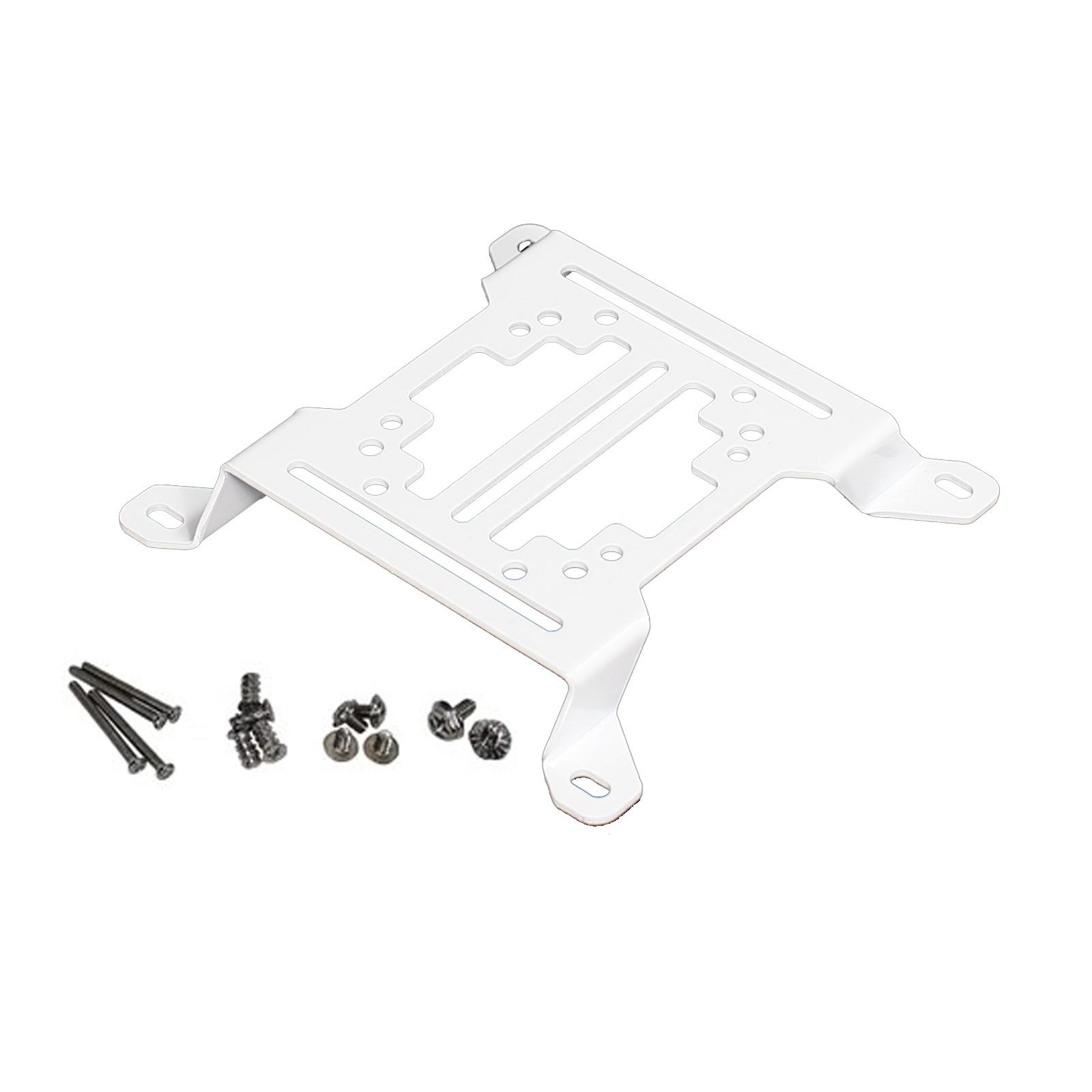 

12см 14см Водяное охлаждение Помпа Радиатор Поддержка Держатель Резервуар для слива воды Кронштейн Держатель вентилятора Крепление Подставка 12 белый