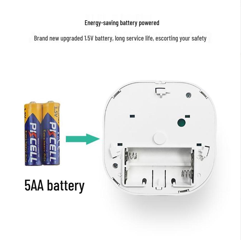 Smart WiFi Zigbee Smoke Detector Alarm by Tuya