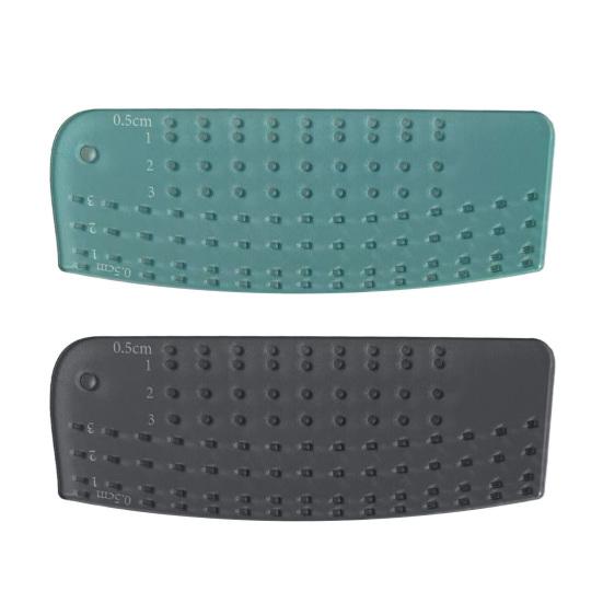 Seam Allowance Ruler Perforated Seam Gauge for Sewing Machine Hemming Quilting Ruler