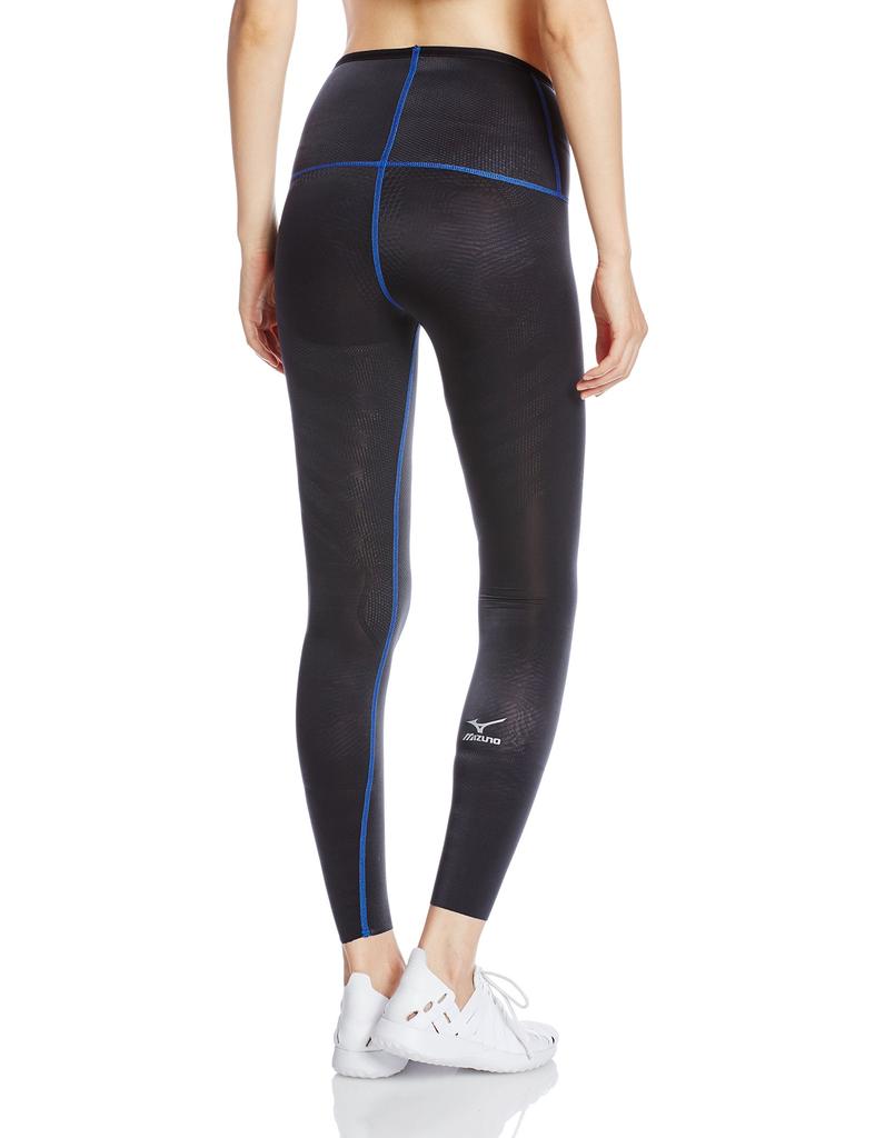 Mizuno BG9000 Bio Gear Training Tights K2MJ5D02 92 S (Long) [Women's] Black/Blue