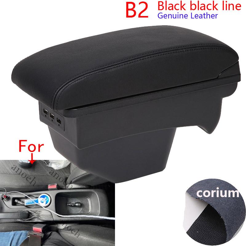 For Peugeot 308 T7 SW Armrest Box For Citroen C4 Car Armrest Retrofit Parts Storage Box USB Accessories 2008 2009 2010 2011 2012