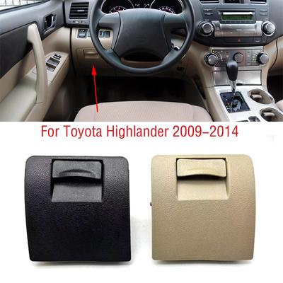 Toyota Highlander 2009-2014 için Araç İç Dashboard Alt Sol saklama kutusu Ehliyet Yan bozuk para kutusu Eldiven