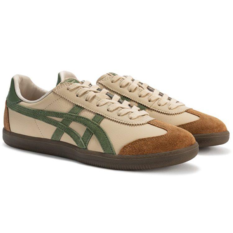 Onitsuka Tiger Tokuten Skate Shoes Unisex Low Top Brown Green 1183C086-250