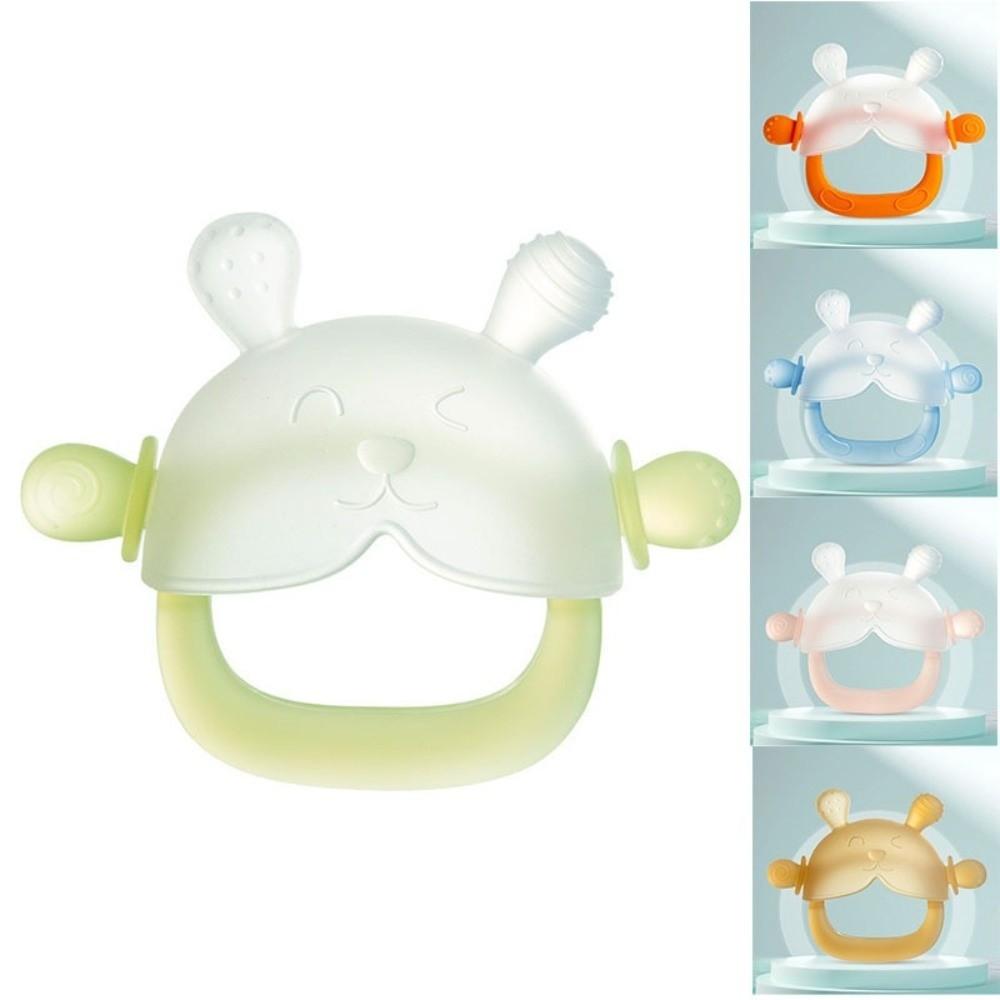 3pcs Soft Silicone Bunny Teething Toy BPA Free Teething Toys Teether Gloves  Baby Dental Care