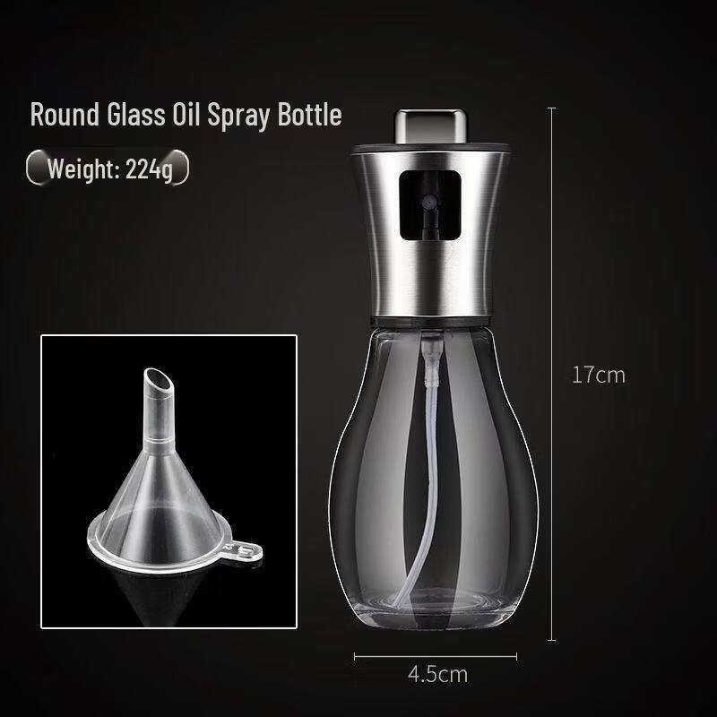 ZISIZ Stainless Steel Oil Sprayer Bottle