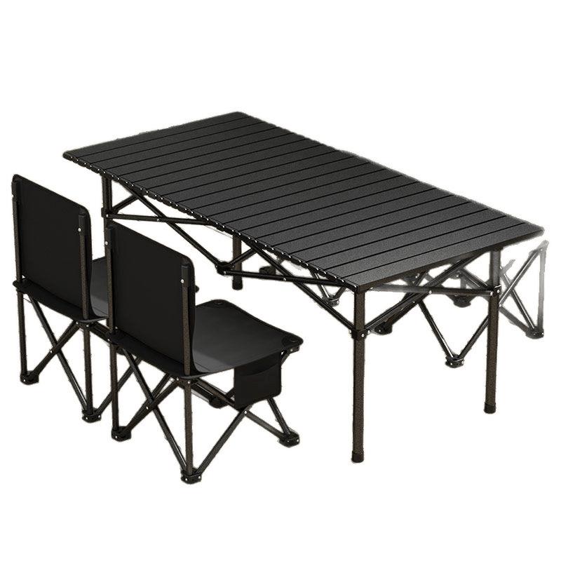 Portable Folding Outdoor Picnic and Camping Table & Chair Set