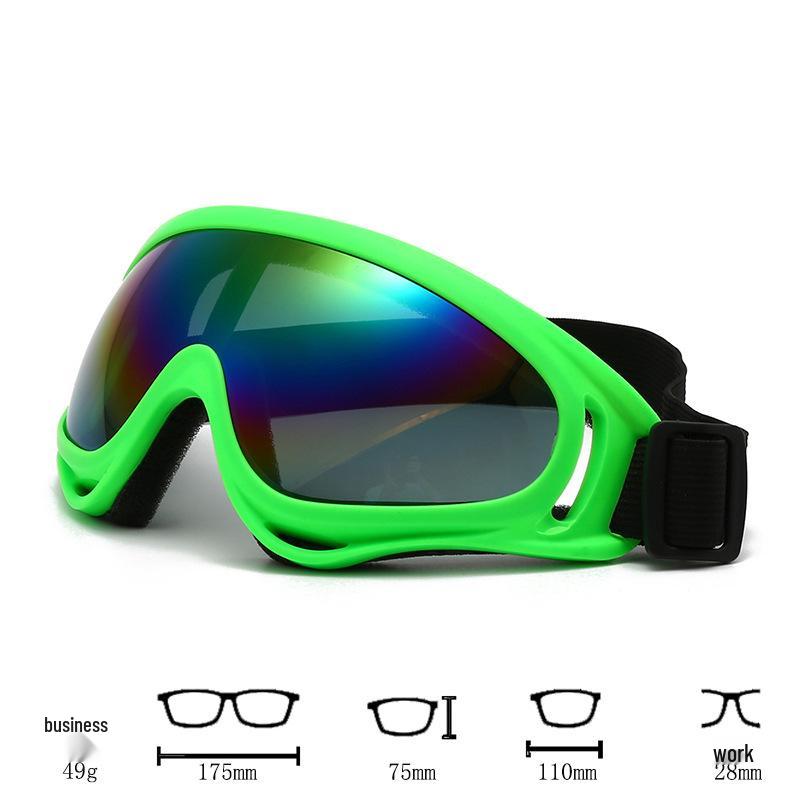 Wielofunkcyjne wiatroodporne gogle do sportów śnieżnych, motocyklizmu i dla zwierząt