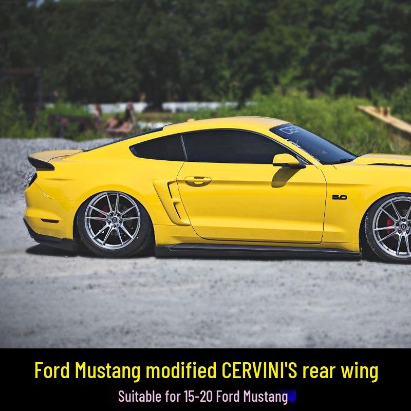 Carbon Fiber Rear Wing Spoiler for 2015-2023 Ford Mustang Mach-E