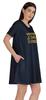 Inkmeso Vaccinated & Ready To Party T-Shirt Casual Scoop Neck Tunic With