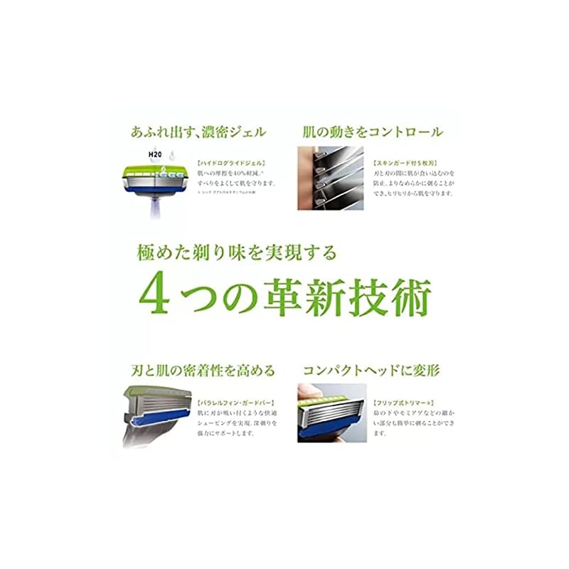 Schick Hydro 5 Premium Sensitive Skin Razor, 5-Blade Holder (Blades Included + 15 Replacement Blades)