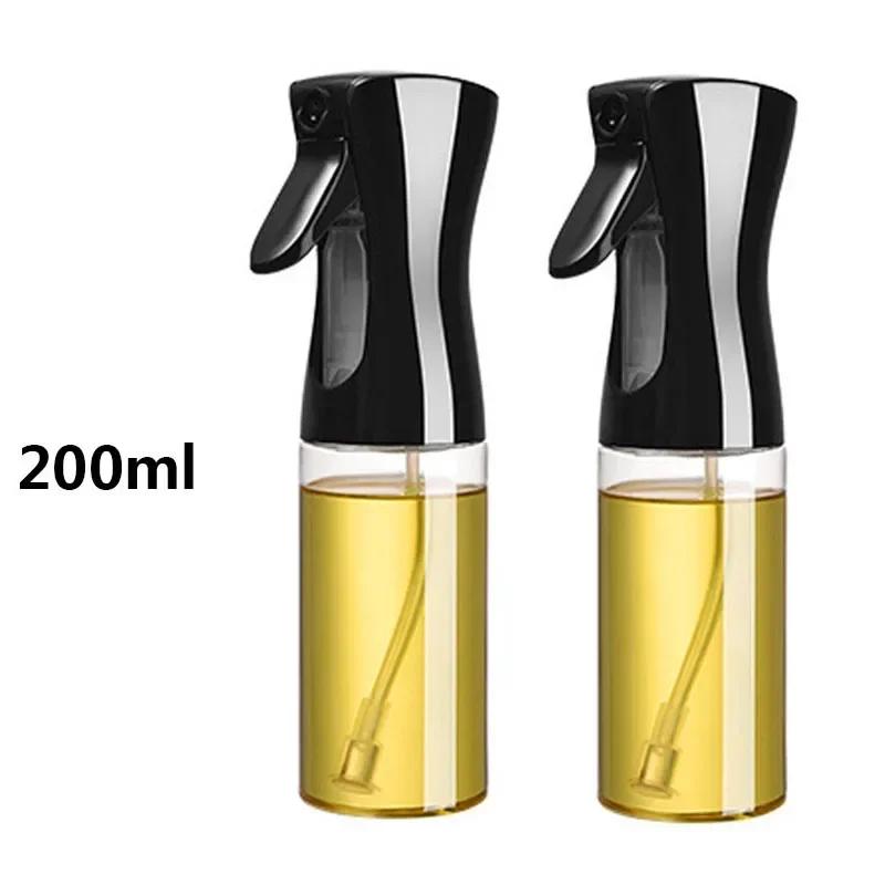 2PCS Oil Spray Bottle Kitchen Cooking Olive Oil Dispenser Camping BBQ Baking Vinegar Soy Sauce Sprayer Containers Oil Dispenser
