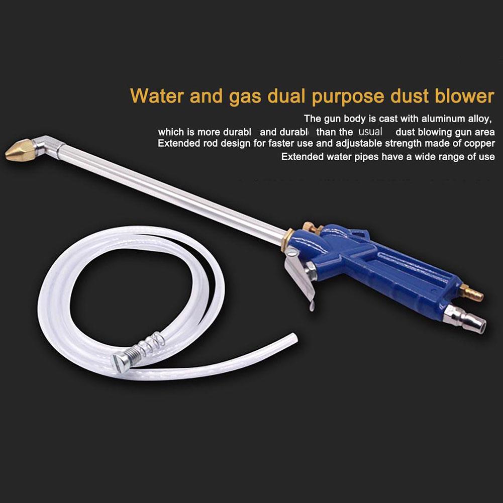 Pneumatic Cleaning Gun High-pressure Spray Gun Elbow Spray Car Blowing Gun Cleaning Portable No O9I5