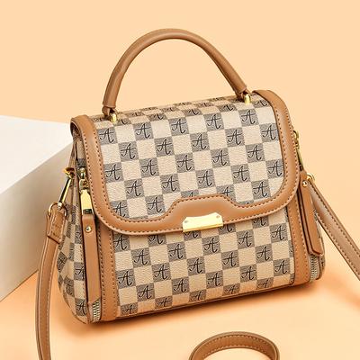 New Women's Retro Bag High Quality Classic Middle Aged Women's Shoulder Bag