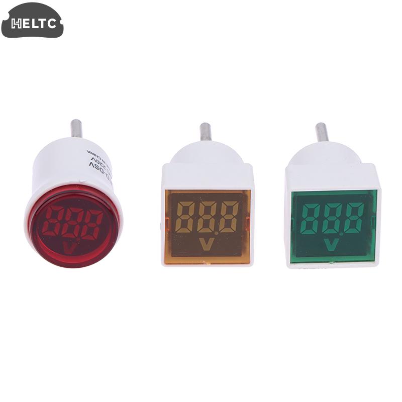 1PCS Square Digital Voltages Indicates AC220V/230V Home Circuit Tester Simple Installs Universal Home AC Voltage Meter
