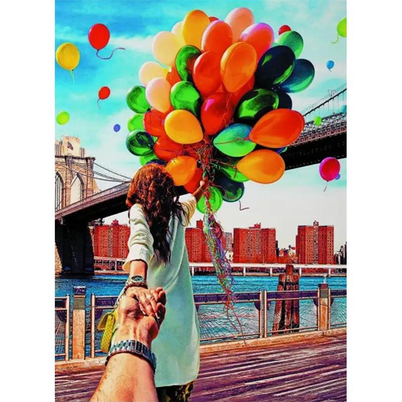 

DIY алмазная живопись пара влюблённая пара вышивка крестиком комплект мозаика искусство алмазная живопись полный круг/квадратный алмаз украшение дома Round 20x30cm