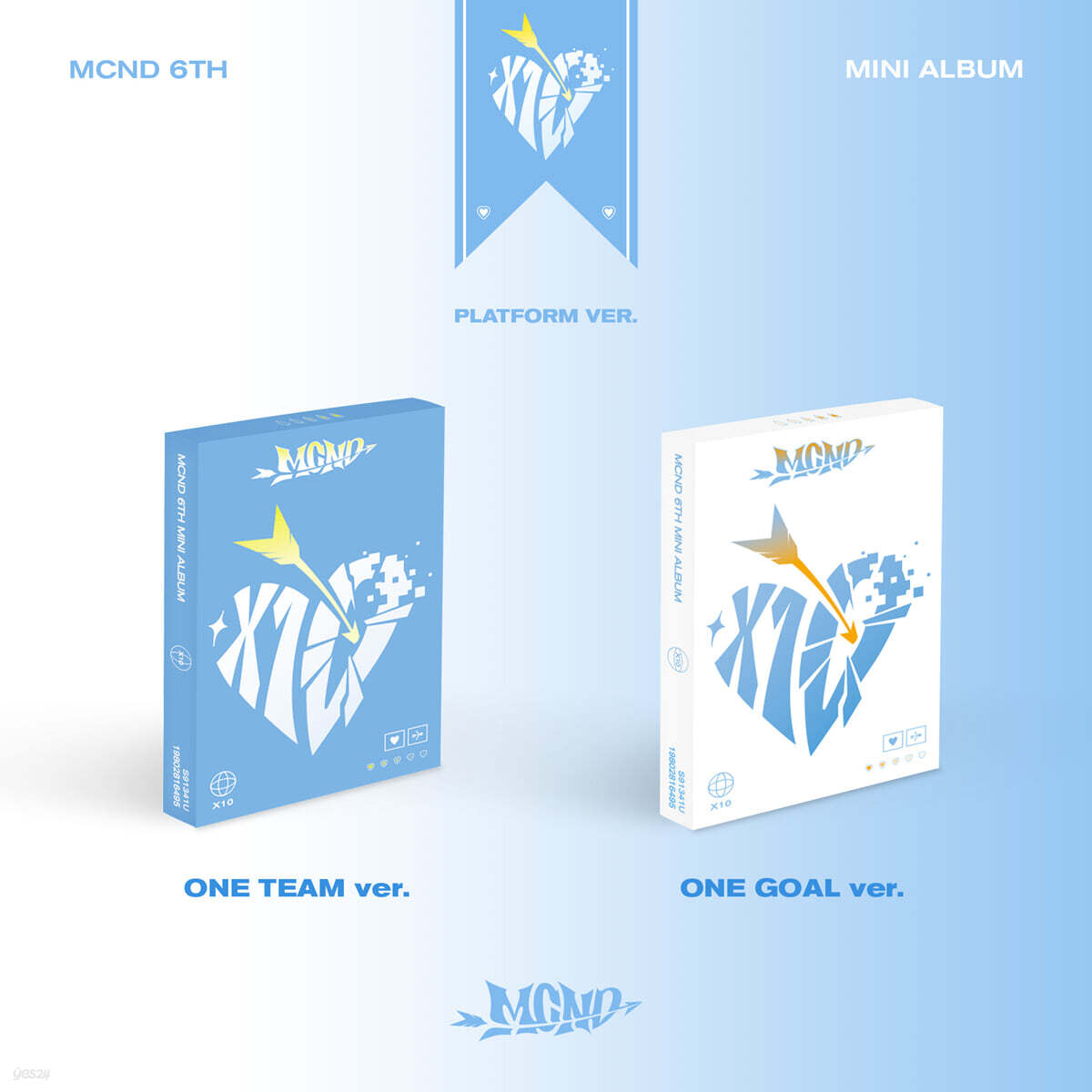 

MCND - 6th Mini Album : X10 [ONE GOAL ver.][Platform Ver.]