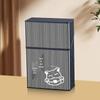 Large Capacity Creative ABS Plastic Cigarette Case - Pressure-Resistant and Moisture-Proof