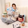 Nezha Series Plush Pillow: Sofa Ornament, Home Decor Cushion, Office Toy