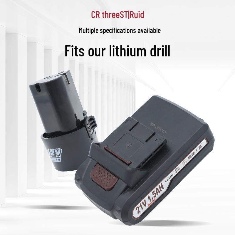 Ruid Electric Drill & Screwdriver Set: 12V, 16.8V, 21V Lithium Battery, Includes Pistol Drill & Charger