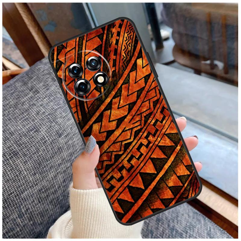 Polynesian Mix Case For OnePlus 15 13 12 11 10 9 Pro 13R 13T 12R 10T 8T Nord CE 5 2 3 4 Lite N20 N30 Coque