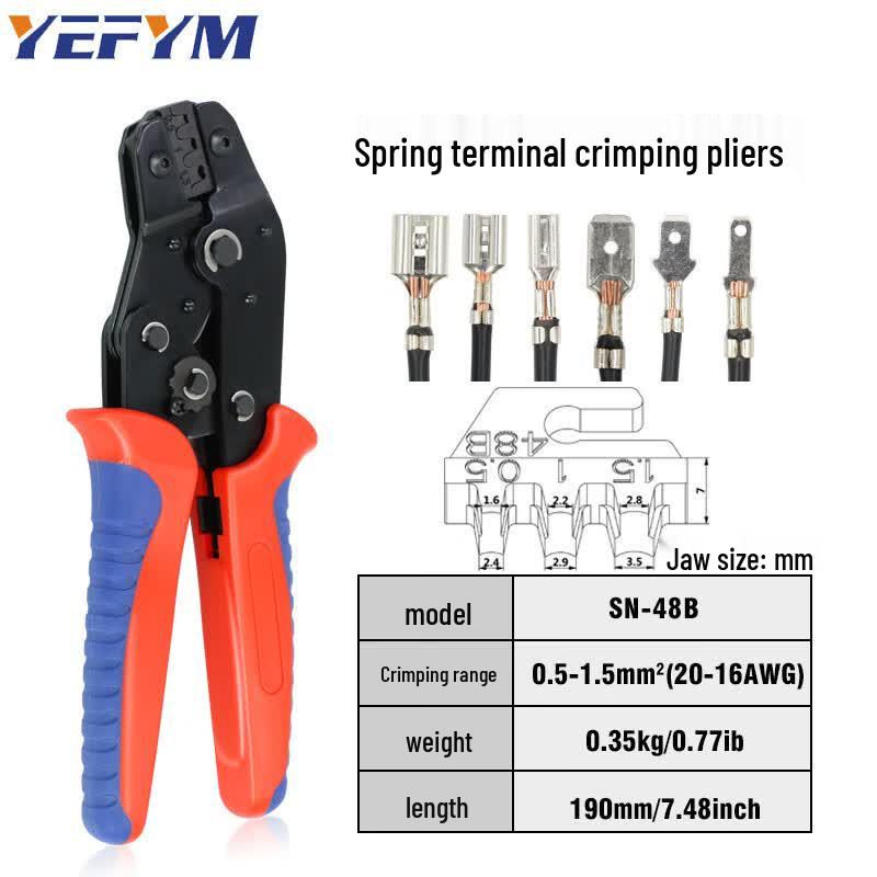 SN-48B Terminal Crimping Pliers