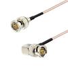 SDI Cable BNC Plug / BNC Plug RA 75ohm 50cm