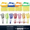 Washable Air Conditioner Vent & Blind Cleaning Brush with Removable, Fluffy Seven-Tooth Design