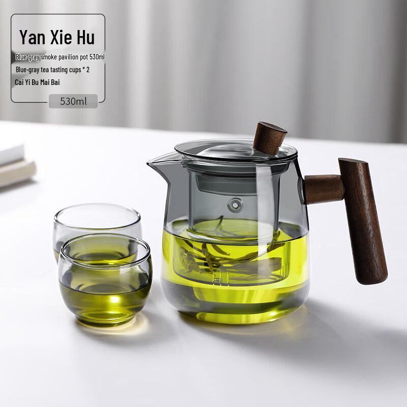 ZISIZ Home Glass Teapot