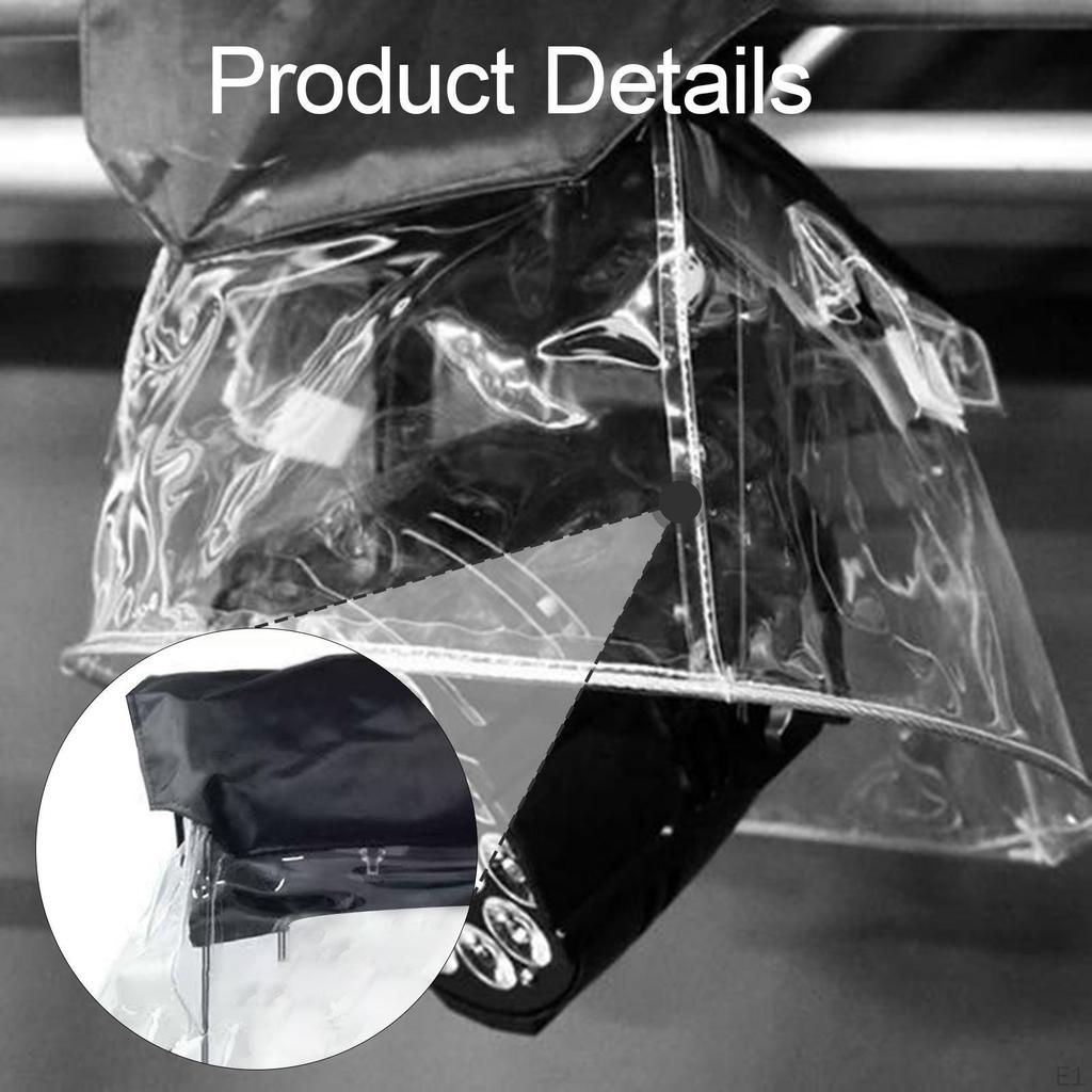 Moving Head Light Rain Cover Professional Water Resistant Easy To Install for Par