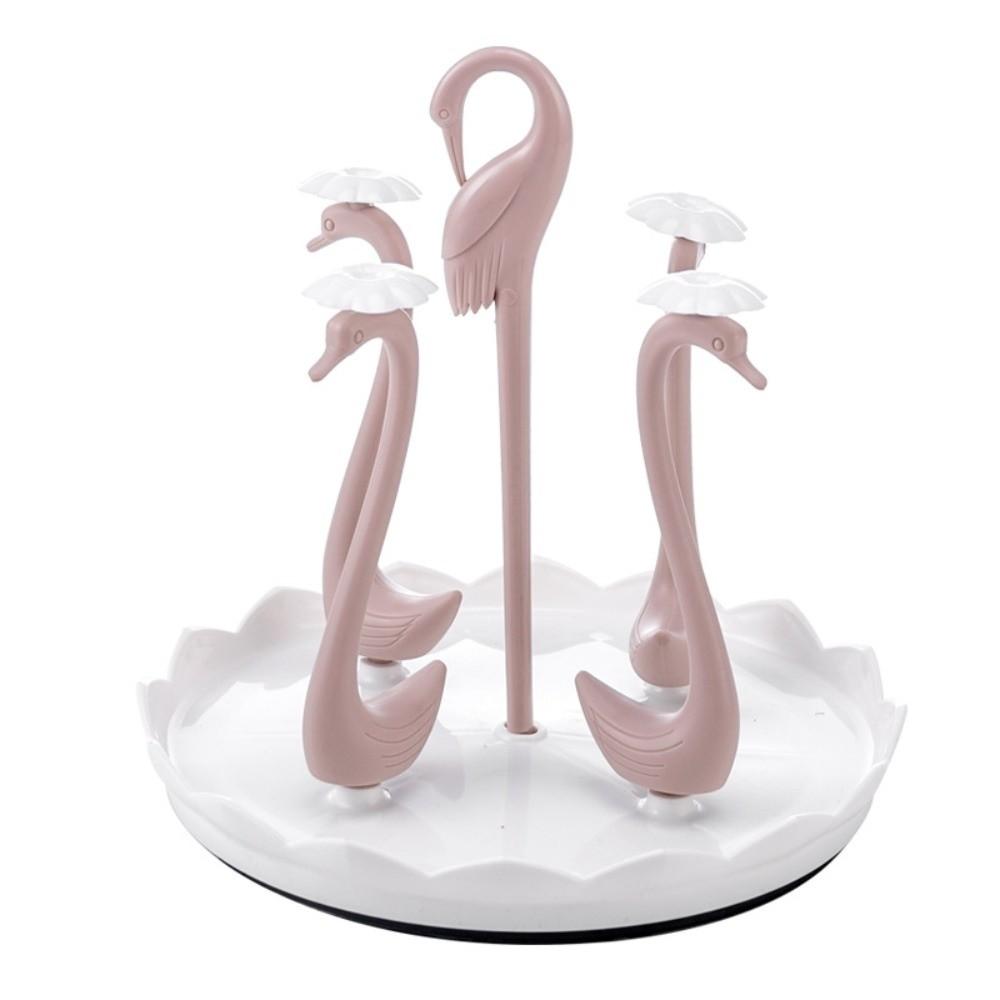 Swan Shaped Cup Support Frame Creative Drinking Cup Drainer Stand Rack  Kitchen Accessories