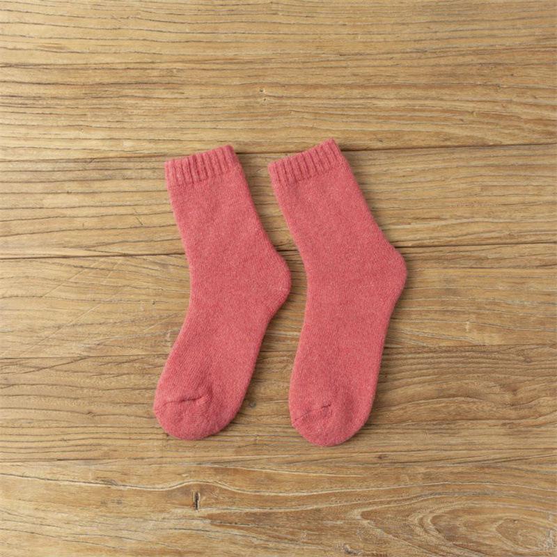 Men's Extra Thick Rabbit Wool Winter Socks - Fleece-Lined for Warmth