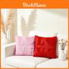 Modern Heart Shape Pillow Cover For Valentines Day Gift With Polyester Fabric For Couch Decor