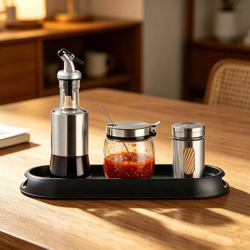 

Cheng Shengyu Glass Seasoning Jar Set