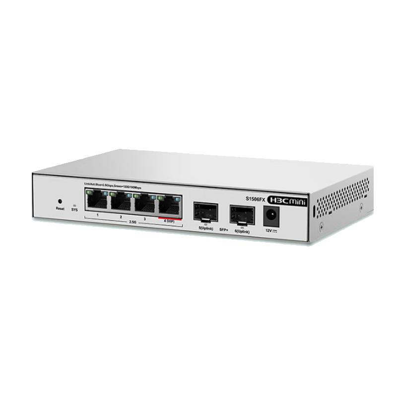 

H3C Mini S1506FX 2.5G Ethernet Switch