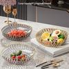 Light Luxury Gold Rim Fruit Plate