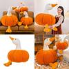Up Pumpkin Dress Goose Animal Plush Toy Kids Birthday Gift Decorations Home