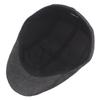 tweed newsboy hat peaked cap herringbone fully sealed forward hat men's autumn and winter thermal beret