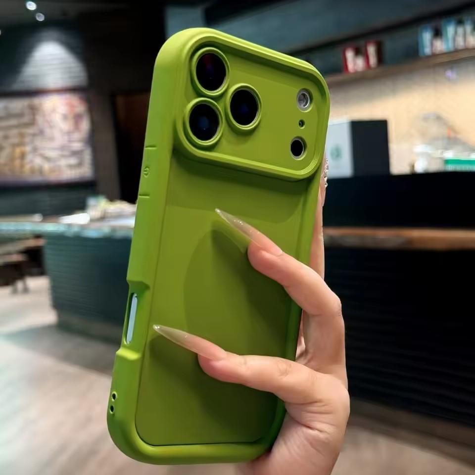 Men Women Business Soft Silicone Case for iPhone 17 Pro Max Air 16 15 14 Plus Lens Protection Cover for iPhone 11 12 13 Pro Max