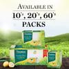 Himalaya Green Tea Lemon Tea Bags 20 Count X Pack of 2 Herbal Refreshing Daily Wellness Drink Antioxidant Beverage